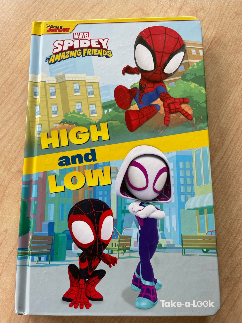 4/$20 📚 Marvel Spidey and Friends Take-a-Look Board Book